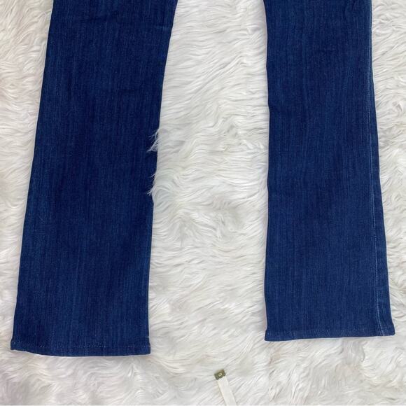 True Religion Women's Becca Midrise Bootcut Blue Size 26 Distressed - Picture 12 of 14